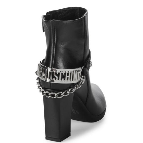 Moschino Shoes - moschino • NEW • chain booties
